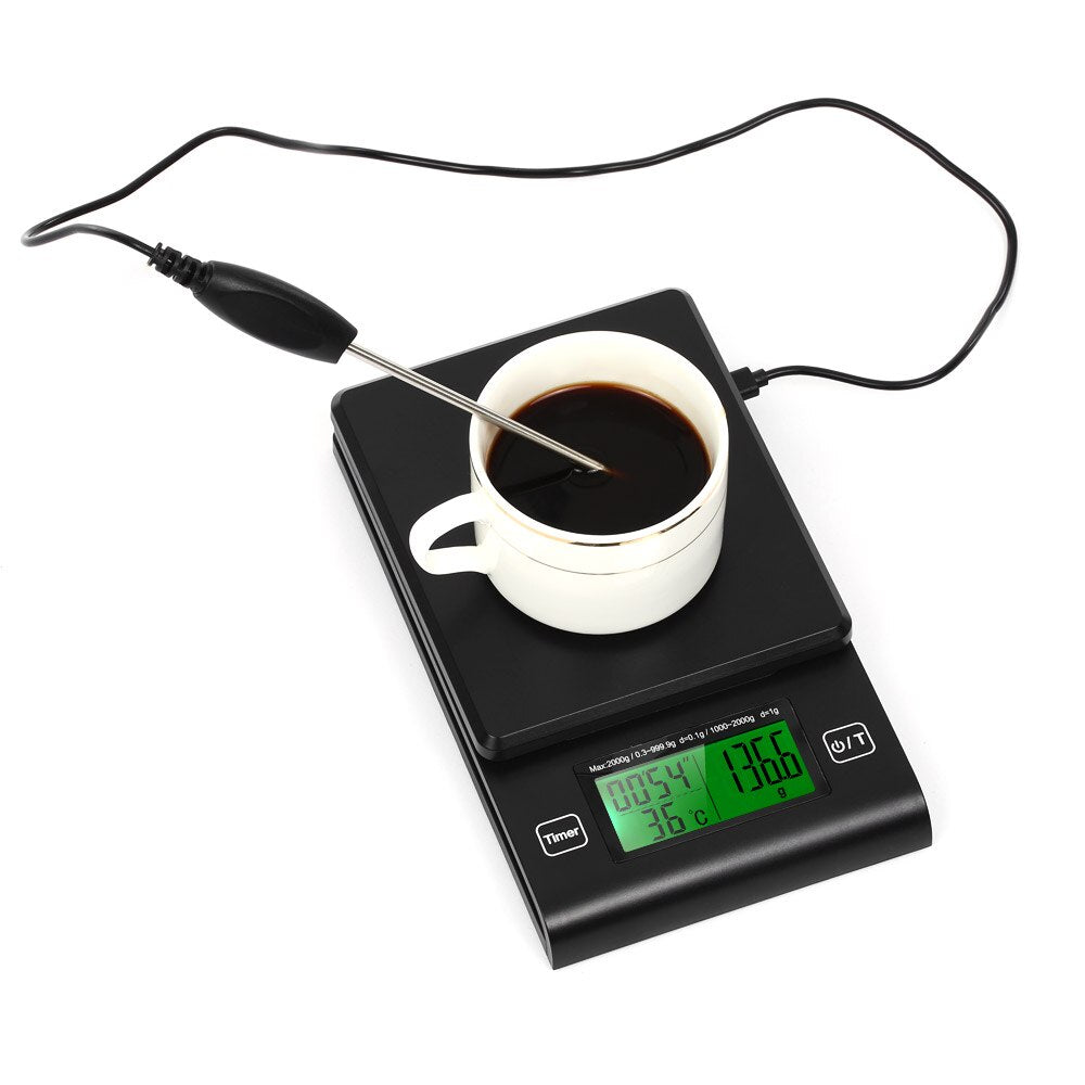 2000g/1g Digital Coffee Scale Multifunction