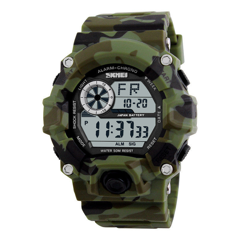 Waterproof Multifunctional Mountaineering Electronic Watch