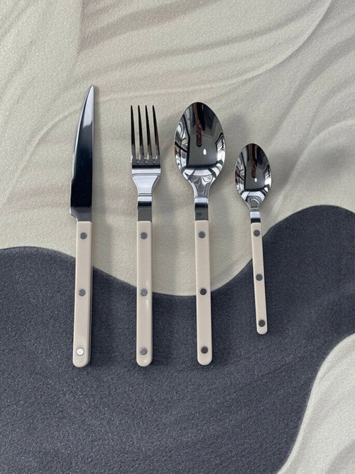 Elegant Modern Nordic Flatware Set Of 8 - Bistrot Rivet