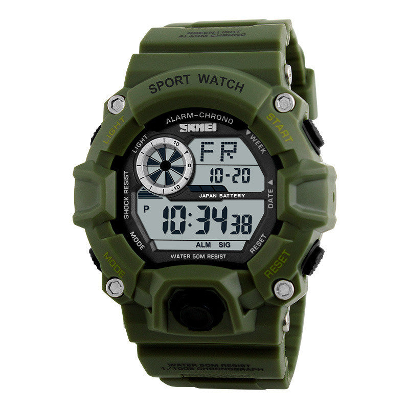 Waterproof Multifunctional Mountaineering Electronic Watch