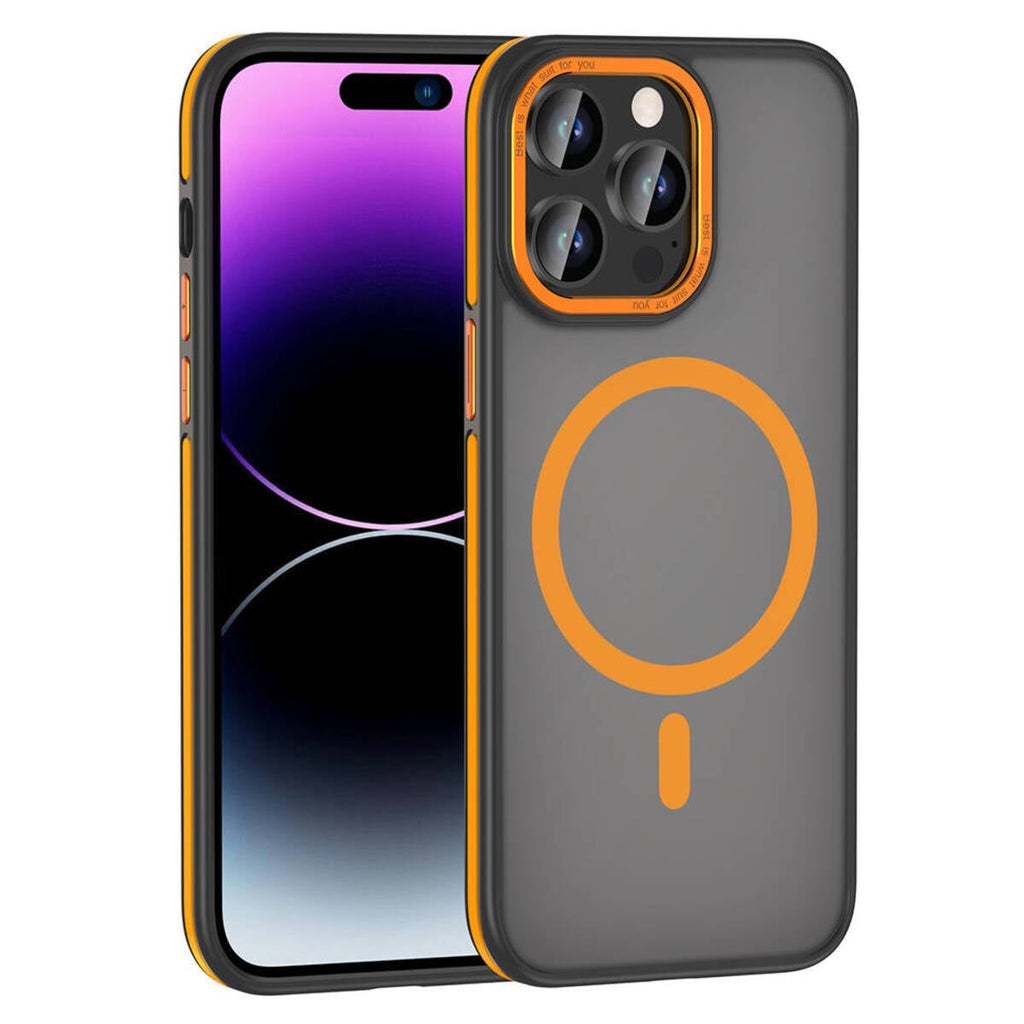 iPhone 14 Pro Case MagSafe with Charging Feature, Matte Design,